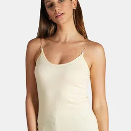 RC. ROYAL CLASS Non Padded Transparent Strap Cotton Camisole-image-71