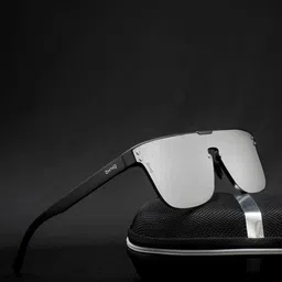 Eyewearlabs Shield Sunglasses with Polarised and UV Protected Lens-9