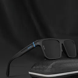 OKNO Unisex Square Sunglasses with Polarised and UV Protected Lens-0