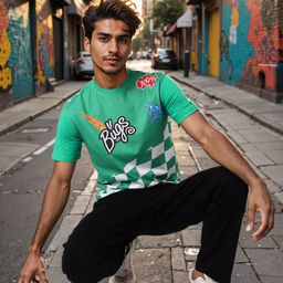 The Indian Garage Co Men Bugs Bunny Graphic Printed Round Neck Cotton Slim Fit T-shirt-picture-30