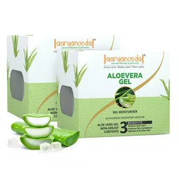 Aryanveda Set of 2 Aloevera Skin Hydration & Healthy Scalp Gel for Face & Body - 100g each-14