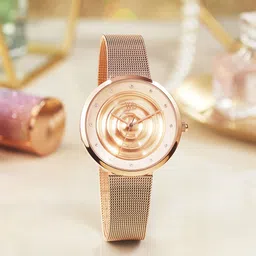 Fastrack Vyb Manifester Women Bracelet Style Straps Analogue Watch FV60006WM01W-image-92