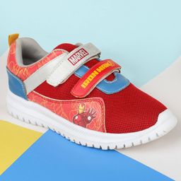 toothless Boys Marvel Avengers Iron Man Printed Walking Shoes-12