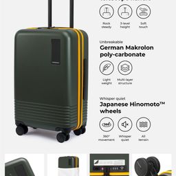 MOKOBARA Set of 2 Textured Hard Trolley Suitcases image 3