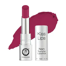 Colors Queen Kiss Lips Non Transfer Lipstick 3 g - Fire Magenta-image-85