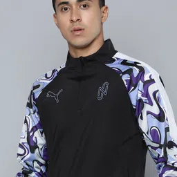 Puma Men Neymar Jr. Creativity Trg Printed Dry Cell Henley Neck Football T-shirt-image-25