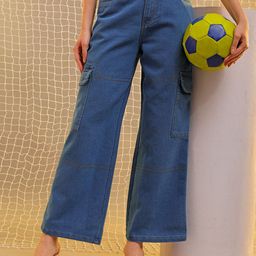 Freehand by The Indian Garage Co Women Relaxed Fit High-Rise Clean Look Jeans-picture-43