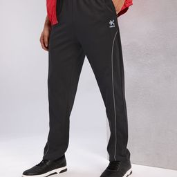 HRX by Hrithik Roshan Men Contrast Piping Mid-Rise Lifestyle Track Pants-image-84