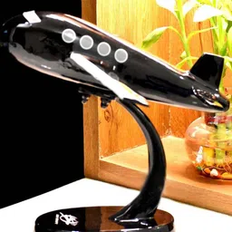 DSH Crafting Your Curiosity Black & White Aeroplane Showpieces-image-83