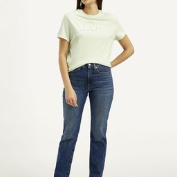 Levis Women Straight Fit High-Rise Light Fade Stretchable Jeans-picture-46