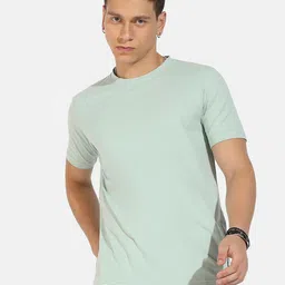 Campus Sutra Round Neck Cotton Regular T-shirt-picture-32