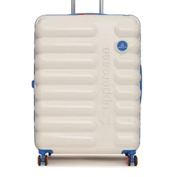 uppercase Astro Textured Lightweight Hard Sided Large Trolley Suitcase-32