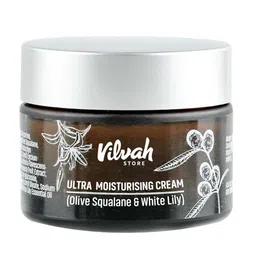 Vilvah Store Ultra Moisturising Skin Repair Cream with Olive Squalene & White Lily 50ml-29