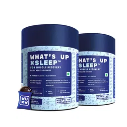 What's Up Wellness x Sleep Set of 2 Gummies for Muscle Recovery - Mango - 30 Gummies Each-23