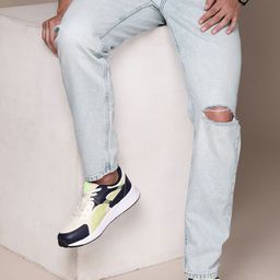 Calvin Klein Jeans Men Pure Cotton Tapered Fit Highly Distressed Heavy Fade Jeans-image-39