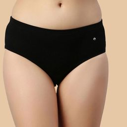 Enamor Pack Of 5 Cotton Classic Antimicrobial & Stain Release Finish Bikini Briefs-image-71