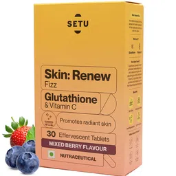 SETU Skin Renew Glutathione & Vit C Mixed Berry Flavour Tablets - 30 Tablets-51