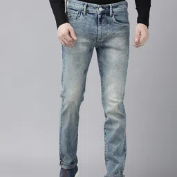 U S Polo Assn Denim Co Men Skinny Fit Heavy Fade Stretchable Jeans-image-51
