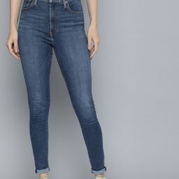 Levis Women Blue Skinny Fit High-Rise Light Fade Stretchable Jeans-image-37