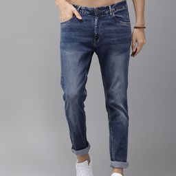 Roadster Men Blue Skinny Fit Low-Rise Clean Look Stretchable Jeans-image-89
