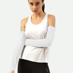 FREECULTR Women Breatheable Bamboo Cotton Antibacterial Arm Sleeves Gloves-image-48