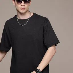 Moda Rapido Drop-Shoulder Sleeves Relaxed Fit T-shirt-picture-40