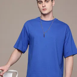 Moda Rapido Drop-Shoulder Sleeves Relaxed Fit T-shirt-picture-42