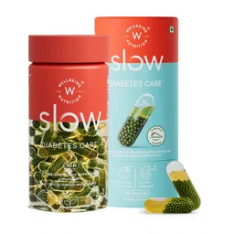 Wellbeing Nutrition SLOW Diabetes Care Multivitamins with Reducose & Bilberry - 60 Caps-48