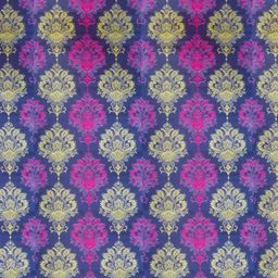 Asian royal Purple & Pink Abstract Printed Self-Adhesive Waterproof Wall Sticker-image-80
