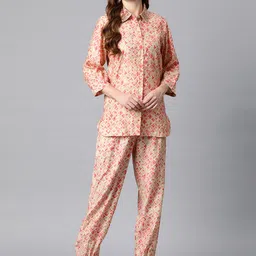 Readiprint Fashions Women Ethnic Printed Shirt & Trouser Co-ord set-image-33