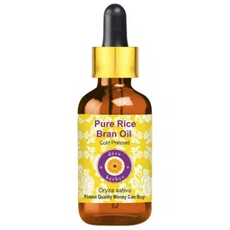Deve Herbes Pure Rice Bran Cold Pressed Oil with Glass Dropper - 100ml-27
