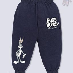 YK X Minute Mirth Girls Bugs Bunny Printed Pure Cotton Joggers-image-59