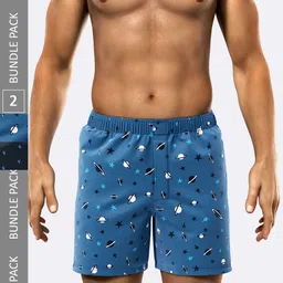 MODERN CREW Pack of 2 Premium Cotton Boxer MC2-BX-002-0B-ME-SN-S-image-29