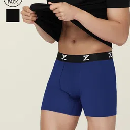 XYXX Men Pack Of 2 Snug fit Ultra-Soft Ace Modal Cotton Boxer Briefs-picture-24