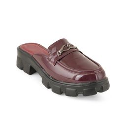 The Roadster Lifestyle Co. Women Chunky Backless Casual Mules-33