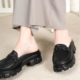 The Roadster Lifestyle Co Women Round Toe Slip-On Casual Loafers-picture-52