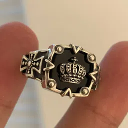 VS Unique Collection Silver-Plated Adjustable Finger Ring-image-56