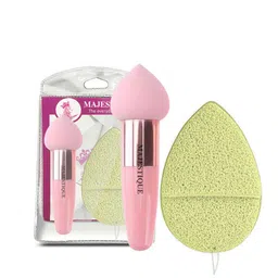 MAJESTIQUE Facial Cleaning Sponge with Pointed Makeup Sponge-image-84