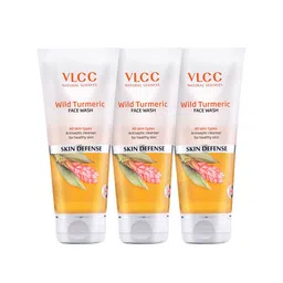 VLCC Set of 3 Skin Defense Wild Turmeric Face Wash with Honey - 80 ml each-4