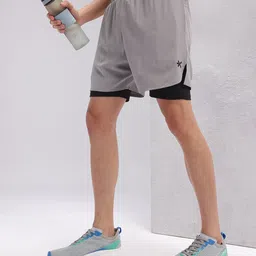 HRX by Hrithik Roshan Men Rapid-Dry Running Shorts with Inner Tights-image-60