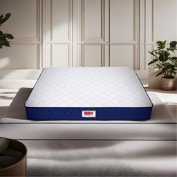 USHA SHRIRAM Blue & White Orthopedic Quilted King Size Mattress-image-38