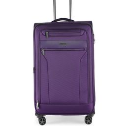 Nasher Miles Set Of 2 Textured Soft-Sided Trolley Suitcase image 2