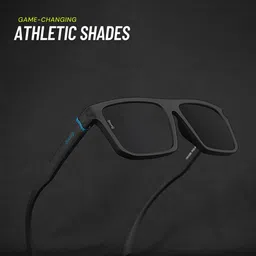 OKNO Unisex Square Sunglasses with Polarised and UV Protected Lens image 3