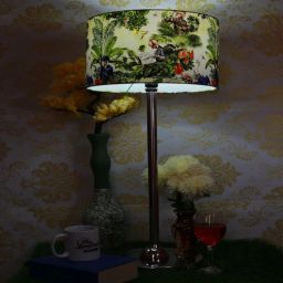 vk lampshade industry Dr. Monkey Printed Lampshade-picture-32