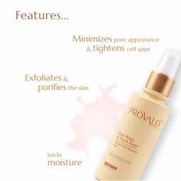 PROVALO Rose Water & Witch Hazel Advanced Pore Minimizer Toner with Natural Actives 110 ml image 2
