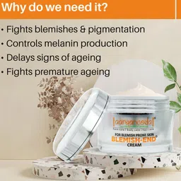 Aryanveda Set of Haldi Chandan Bleach Cream & Blemishend Face Cream - 300 g image 2