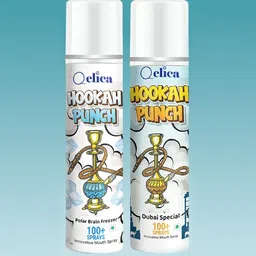 Qelica Set Of 2 Dubai Special & Polar Brain Freezer Fresh Breath Spray-10g Each-7