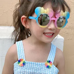 Babymoon Kids Mickey Style Round Sunglasses with UV Protected Lens-image-72