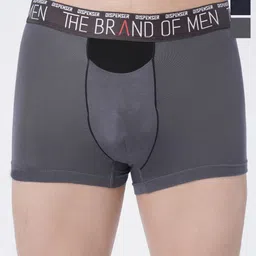 DISPENSER Men Pack Of 3 Mid-Rise Trunks S4-Trunk-Airforce-Grey-Navy-M image 1
