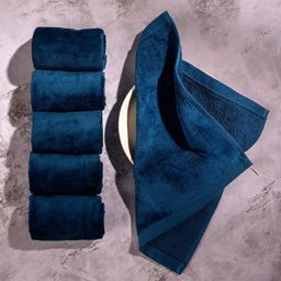 damensch Set of 6 Soft Hand & Face Towel Set image 1